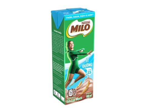 Sữa Milo ít đường 180ml