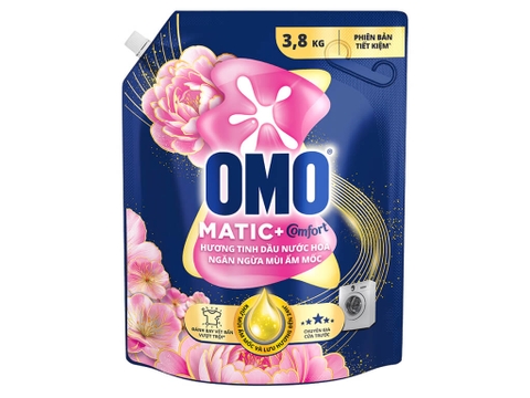 Nước giặt OMO giữ màu hương tươi mát 3.8kg