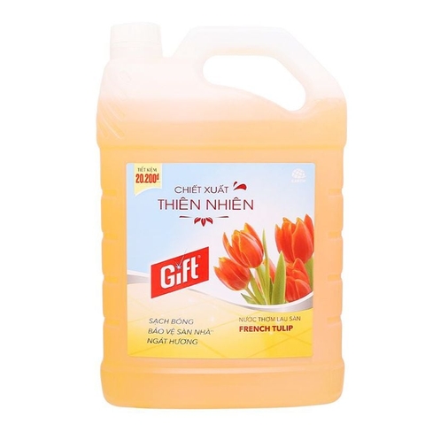Nước lau sàn Gift Hương Tulip 3.8kg