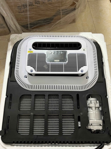 Điều Hoà Âm Trần 24V Dàn Mát Bằng Đồng Chạy Điện Ắc Quy 12-24V