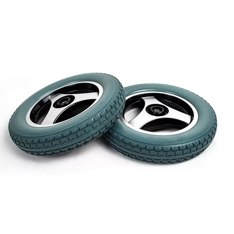 Bánh Sau Xe Lăn Điện Cao Cấp Loại 57-203 (12X1/2 - 2X1/4) Lốp Đặc