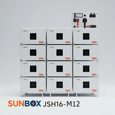 Pin lưu trữ áp cao SUNBOX M12 192 kWh – Chính hãng