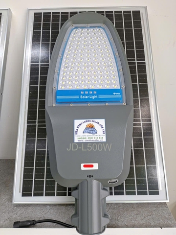 Đèn đường năng lượng mặt trời 500w JD-500w