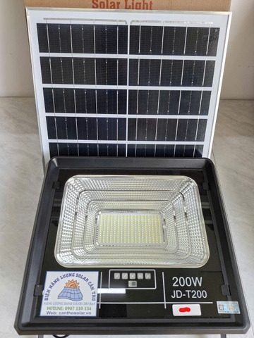 Đèn pha led năng lượng mặt trời 200W JD-T200 JINDIAN