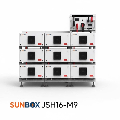 Pin lưu trữ áp cao SUNBOX M9 144 kWh – Chính hãng