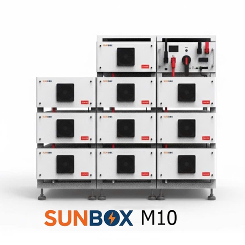 Pin lưu trữ áp cao SUNBOX M10 160 kWh – Chính hãng