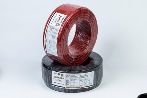 Dây cáp DC Solar Sunkean (6mm2) lõi đơn, ruột đồng, 62930 IEC131/H1Z2Z2-K