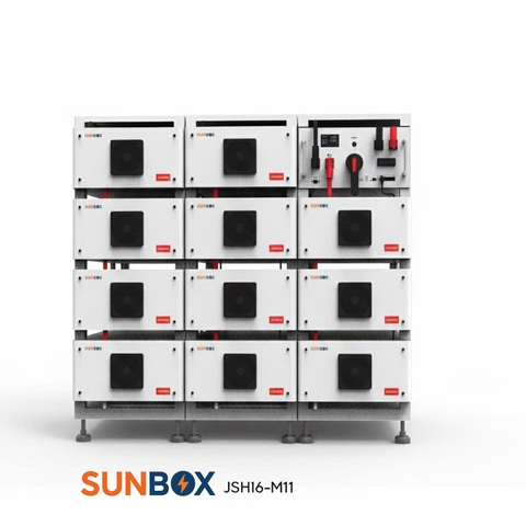 Pin lưu trữ áp cao SUNBOX M11 176 kWh – Chính hãng