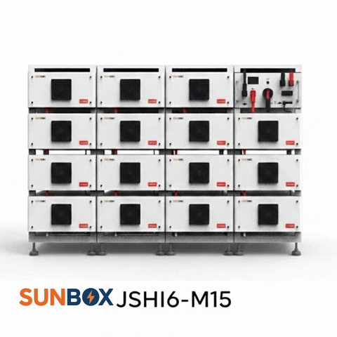 Pin lưu trữ áp cao SUNBOX M15 241 kWh – Chính hãng