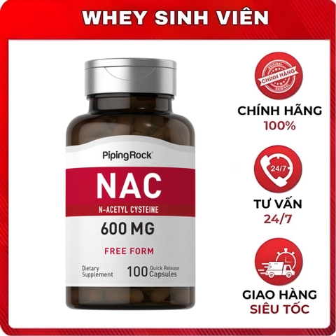 Pipingrock NAC 600mg