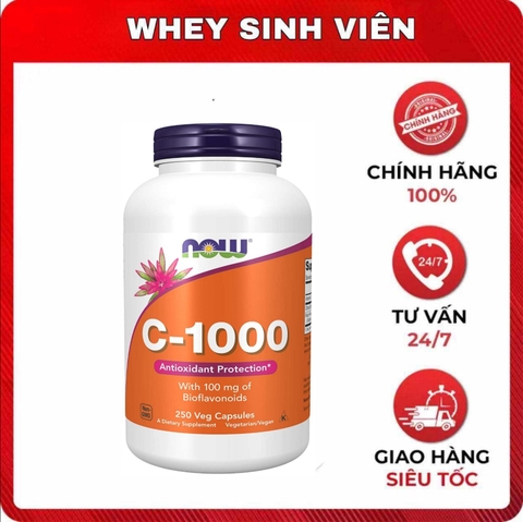 Now Vitamin C 1000 1000mg (250 viên)