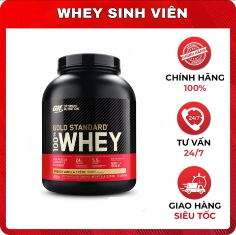 ( 5 lbs ) Whey Gold Standard (74 lần dùng)
