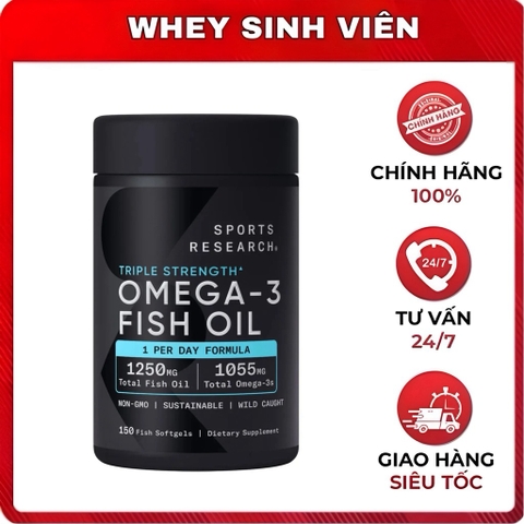 SR Triple Strength Omega-3 Fish Oil ( 150 viên)