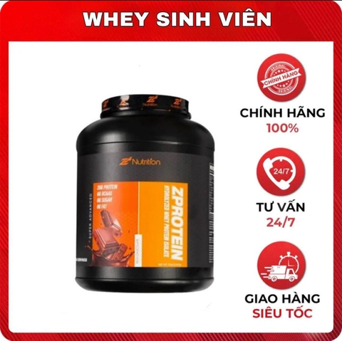 [Giá hủy diệt] [Chính hãng] Zprotein Whey Hydrolyzed Sữa Tăng Cơ Bắp ZProtein Hydrolyzed Whey Protein Isolate 5lbs
