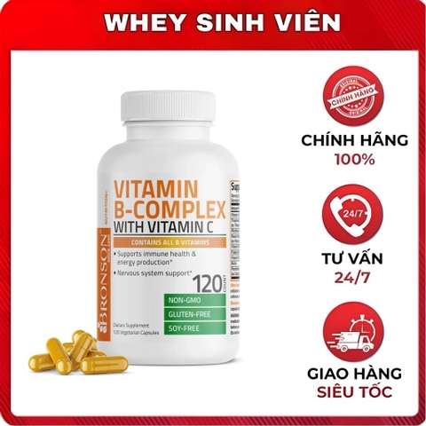 Broson Vitamin B-Complex with Vitamin C - 120 viên