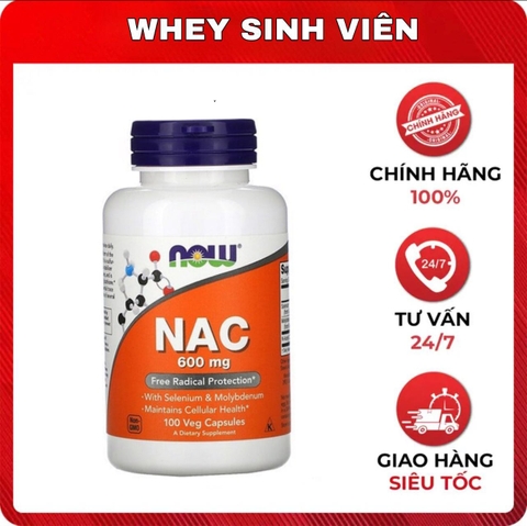 NAC Now 600mg (100 viên)