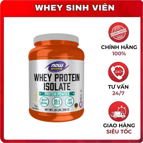 Now Whey Protein Isolate - 1.8 LBS