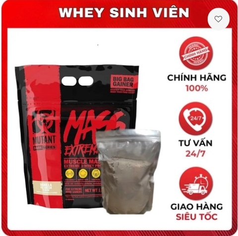 Mass Mutant Extreme 2500 chiết lẻ 1 kg