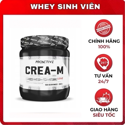 Proactive Crea-M Creatine Monohydrate 250g