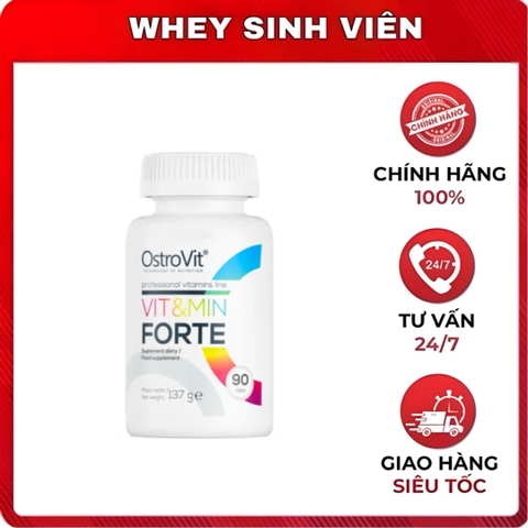 (BIG SALE ) Ostrovit Vit&min Forte ( 90 viên )