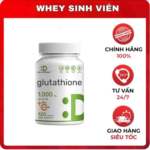 Deal Supplement Glutathione + Vitamin C - 120 viên