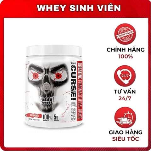 The Curse Micronized Creatine Monohydrate - 500g ( 100 Servings )
