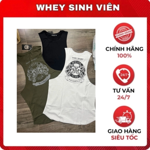 Áo tanktop SÓI ĐEN rẻ