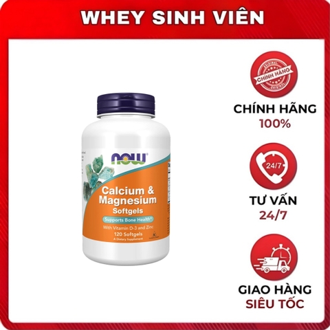 Now Calcium & Magnesium - 120 viên