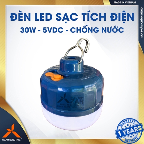ĐÈN SẠC TÍCH ĐIỆN 30W - CHỐNG NƯỚC