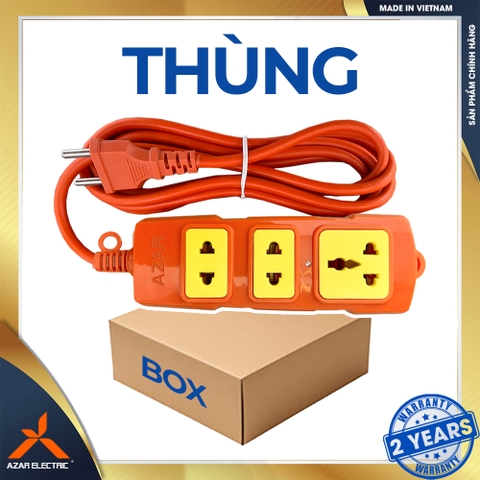 Ổ DÂY CẮM SIÊU CHỊU TẢI 3 LỖ - DÂY 3 mét