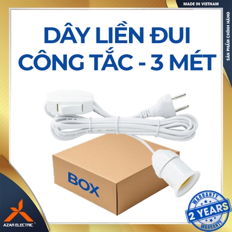 DÂY LIỀN ĐUI - CÓ CÔNG TẮC - 3 MÉT