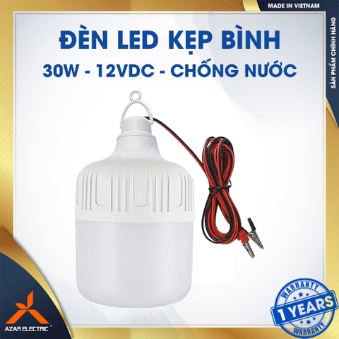 ĐÈN KẸP BÌNH 12DC - 30W - CHỐNG NƯỚC
