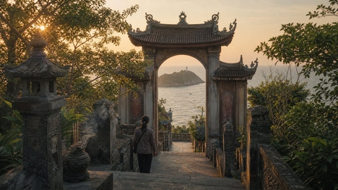 Hành trình di sản Đồ Sơn: Tháp Tường Long, chùa Hang, đền Bà Đế và Hòn Dấu