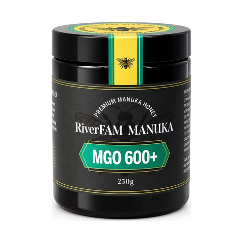 Mật ong hoa Manuka rừng RiverFAM MGO 600+ 250g – Tinh hoa mật ong Manuka cao cấp