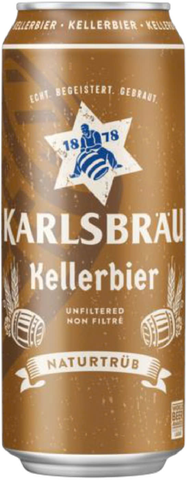 Bia Karlsbräu Kellerbier Unfiltered Lager 500ml