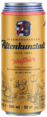 Bia Altenkunstadt Weissbier 500ml