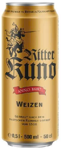 Bia Ritter Kuno Weizen 500ml