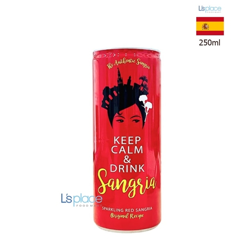 Nước trái cây lên men The Authentic Red Sangria 6.5% 250ml