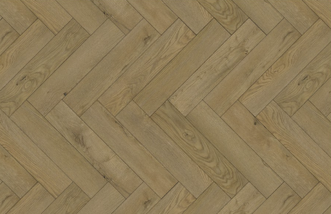 SPC Flooring Tile - Crafted Oak Herringbone