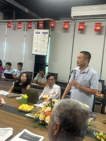 ÔNG NGUYỄN QUANG CHUNG DỰ TẬP HUẤN “NHẬN THỨC VỀ NÔNG NGHIỆP HỮU CƠ VÀ ỨNG DỤNG BIOCHAR TRONG SẢN XUẤT NÔNG NGHIỆP HỮU CƠ”
