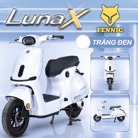 LunaX Trắng Đen