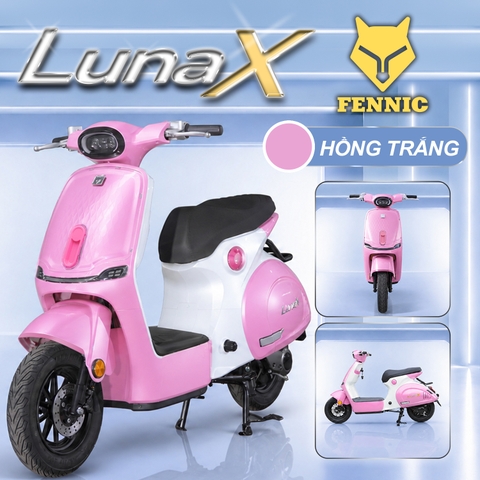 LunaX Trắng Hồng