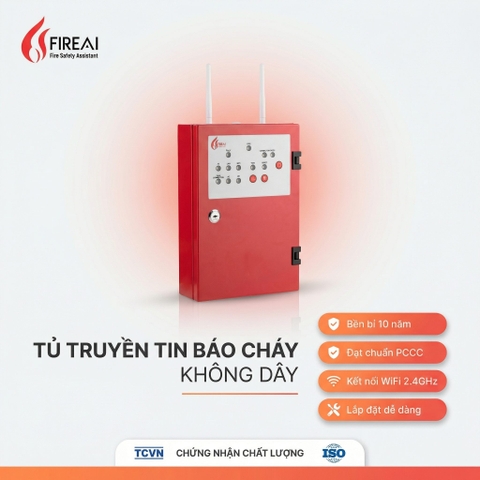 Thiết bị truyền tin báo cháy FireAI ATC-01