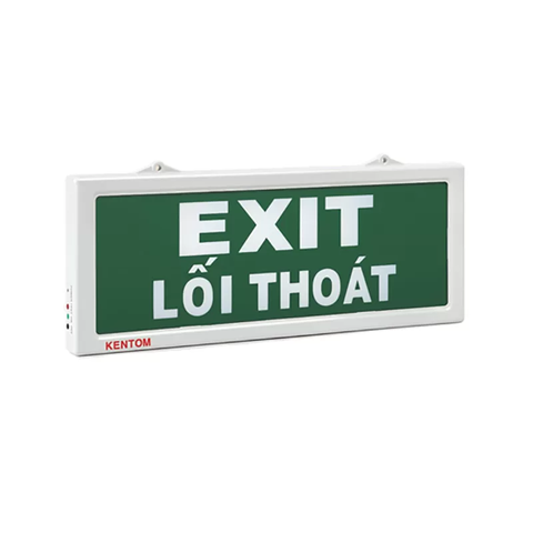 Đèn Exit chỉ dẫn thoát nạn không chỉ hướng Kentom KT-110