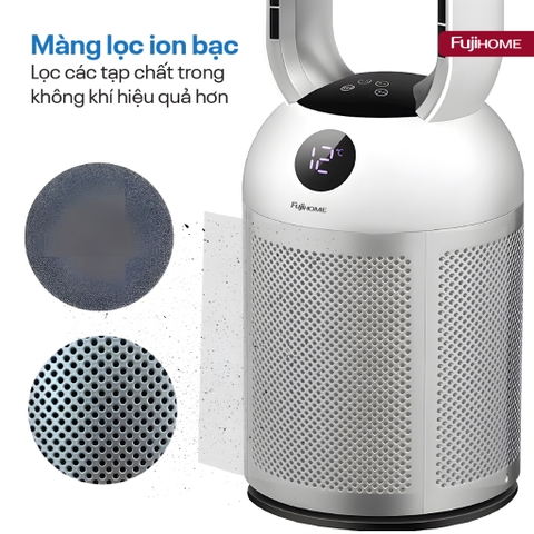 Quạt không cánh Fujihome BF307DC HEPA