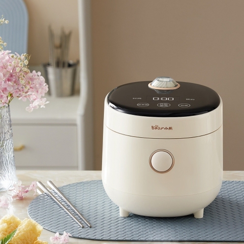 Nồi cơm điện MINI 0.5L (2 người ăn) (dung tích tổng 1.6L) Bear DFB-C16K1 - Hàng Chính Hãng