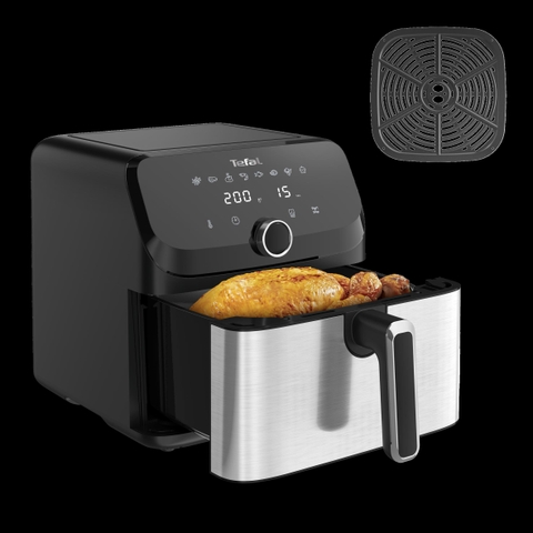 Nồi chiên không dầu điện tử Tefal EasyFry Mega 7.5L EY855D68