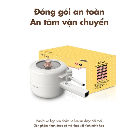 Nồi điện đa năng 1.6L (cảm ứng) Bear DRG-P16K5 - Hàng Chính Hãng