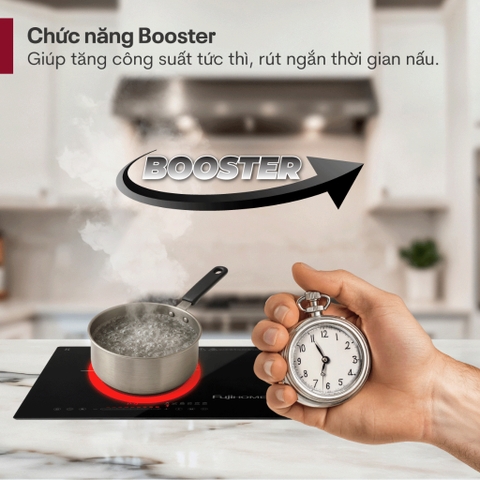 Bếp đôi từ và hồng ngoại Fujihome IC2519 – Linh hoạt mọi món ăn, tối ưu mọi không gian