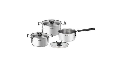 Bộ 3 nồi inox Tefal Optispace cao cấp (16cm, 20cm, 24cm) G7376S44